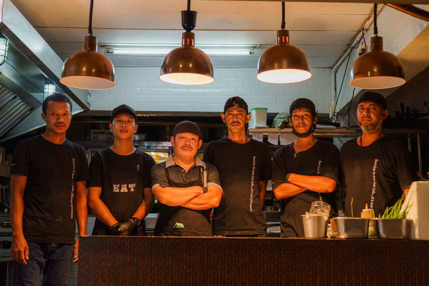 EAT Bar and Grill experienced kitchen staff in Karon Phuket